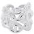 Ring Hermès Anello a Fascia Hermes Silver 925