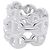 Ring Hermès Anello a Fascia Hermes Silver 925 - vista 2