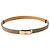 Hermès Ceinture Hermes Kelly en Etoupe Pink Marron Beige