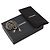 Borsa a tracolla Chanel in pelle di vitello martellata nera Nero - vista 7
