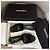 Chanel Sandali CC con Tacco in Pelle Nera Nero - vista 10