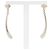 Autre Marque Orecchini Elsa Peretti Elongated Teardrop di Tiffany & Co. Argento - vista 2