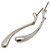 Autre Marque Orecchini Elsa Peretti Elongated Teardrop di Tiffany & Co. Argento - vista 5