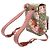Zaino Gucci GG Blooms Supreme Rosa Multicolore Beige - vista 3