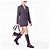 Fendi FF Jacquard Leder- und Stoffstiefel Schwarz - Ansicht 2