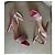 Sandali Christian Dior in pelle rosa con strass - vista 6