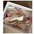 Sandali Christian Dior in pelle rosa con strass - vista 9