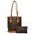 Borsa a tracolla Louis Vuitton Monogram Bucket PM Marrone - vista 12