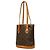Borsa a tracolla Louis Vuitton Monogram Bucket PM Marrone - vista 2