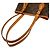 Borsa a tracolla Louis Vuitton Monogram Bucket PM Marrone - vista 8