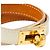 Hermès Bracciale Hermes Kelly Double Tour Bianco Crudo - vista 3