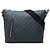 Sac à épaule Louis Vuitton Damier Graphite Mick PM Marron Noir