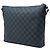 Sac à épaule Louis Vuitton Damier Graphite Mick PM Marron Noir - vue 2