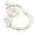 Ring Anillo Hermès Croisette Plata - vista 3