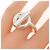 Ring Anillo Hermès Croisette Plata - vista 5