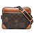 Borsa a tracolla Nile Louis Vuitton Damier Giant Marrone