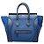 Céline Celine Luggage Mini Shopper Handbag Blue