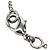 Collana Chanel Coco Mark Argento - vista 6