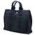 Hermès Borsa a mano Hermes Fourre-Tout PM Tote Bag Nero Porpora - vista 2