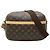 Borsa a tracolla Louis Vuitton Monogram Reporter PM Marrone