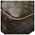 Borsa a tracolla Louis Vuitton Monogram Reporter PM Marrone - vista 6