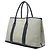 Hermès Sac cabas Hermes Garden Party PM Noir Beige - vue 2