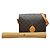 Borsa a tracolla Louis Vuitton Monogram Cartouchiere GM Marrone - vista 9