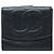 Cartera bi-fold Chanel Coco Mark Negro