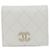 Timeless Portafoglio bi-fold Chanel AP2511 Bianco