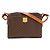 Céline Bolso de hombro Celine Macadam Castaño Marrón oscuro