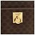 Céline Bolso de hombro Celine Macadam Castaño Marrón oscuro - vista 7