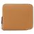 Hermès Cartera compacta de seda Hermes Toolbox Castaño