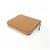 Hermès Cartera compacta de seda Hermes Toolbox Castaño - vista 2