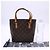 Sac à main Louis Vuitton Monogram Vavin PM Marron Beige - vue 3