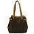 Bolsa Louis Vuitton Monogram Batignolles Horizontal Marrom Bege