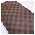 Borsa a tracolla lunga Louis Vuitton Damier Tribeca Marrone Beige - vista 4