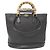 Gucci DIANA Handtasche aus Leder Schwarz