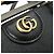 Gucci DIANA Handtasche aus Leder Schwarz - Ansicht 4