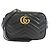 Gucci GG Marmont Schultertasche Schwarz
