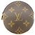 Louis Vuitton Monogram Porte Monnaie Long Wallet/Coin Case Castaño
