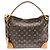 Sac à main Louis Vuitton Monogram Berry PM Marron Monogramme