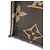 Borsa Louis Vuitton Monogram Petite Sac Plat Marrone Monogramma - vista 3