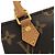 Borsa Louis Vuitton Monogram Petite Sac Plat Marrone Monogramma - vista 4