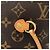 Borsa Louis Vuitton Monogram Neverfull MM Marrone Monogramma - vista 3