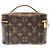Bolsa Louis Vuitton Monogram Nice Mini Marrom Monograma - vista 2