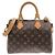Borsa Boston Louis Vuitton Monogram Speedy Bandoulière Marrone Monogramma