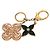 Louis Vuitton Bijou Sac Knife Accessory Bag Charm Keychain Rosa D'oro Blu navy - vista 2