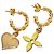 Louis Vuitton Boucle d'Oreilles Sweet Monogram Earrings D'oro - vista 3