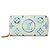 Cartera Zippy Louis Vuitton Monogram Tile Blanco Azul