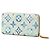 Cartera Zippy Louis Vuitton Monogram Tile Blanco Azul - vista 2